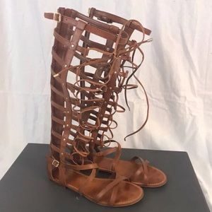Knee high Gladiator Sandals